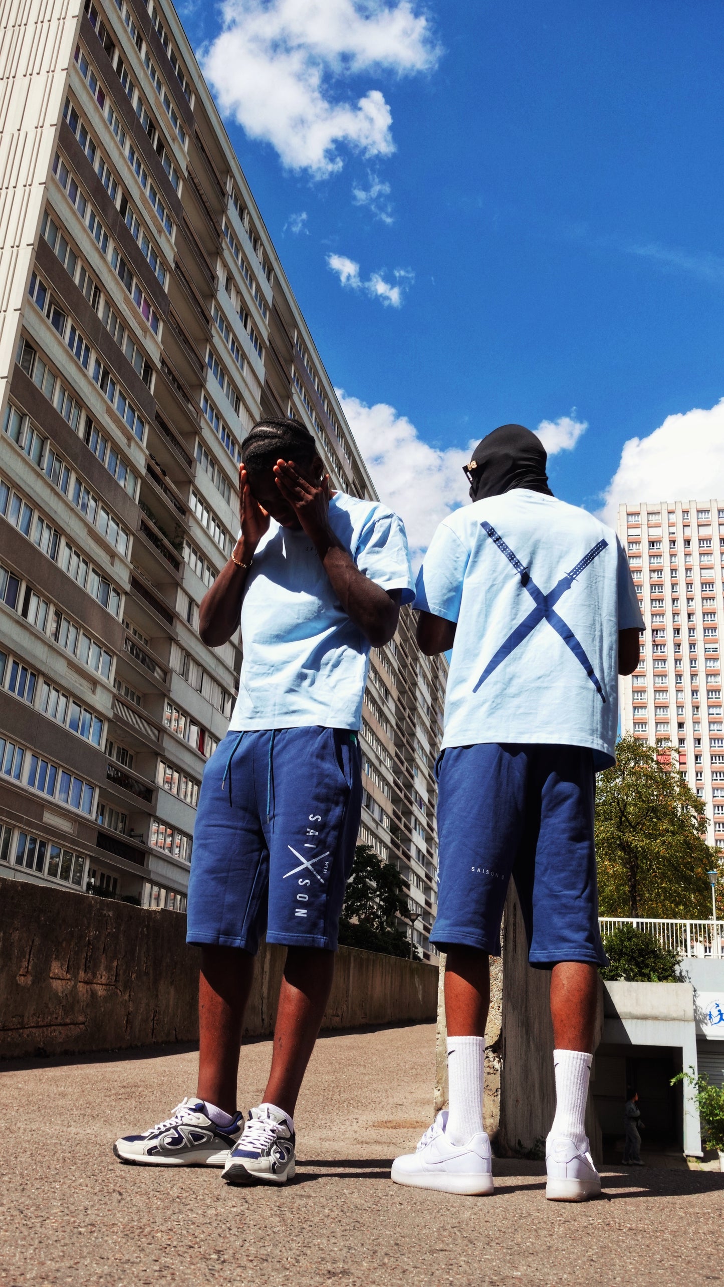 Uniforme 0.1 - Code G (bleu ciel & bleu marine)